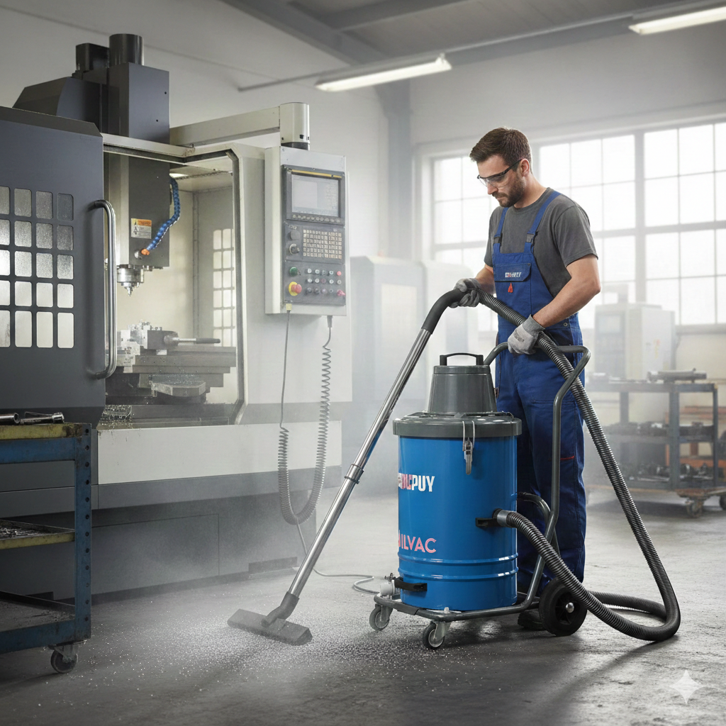 Aspirateur industriel metal